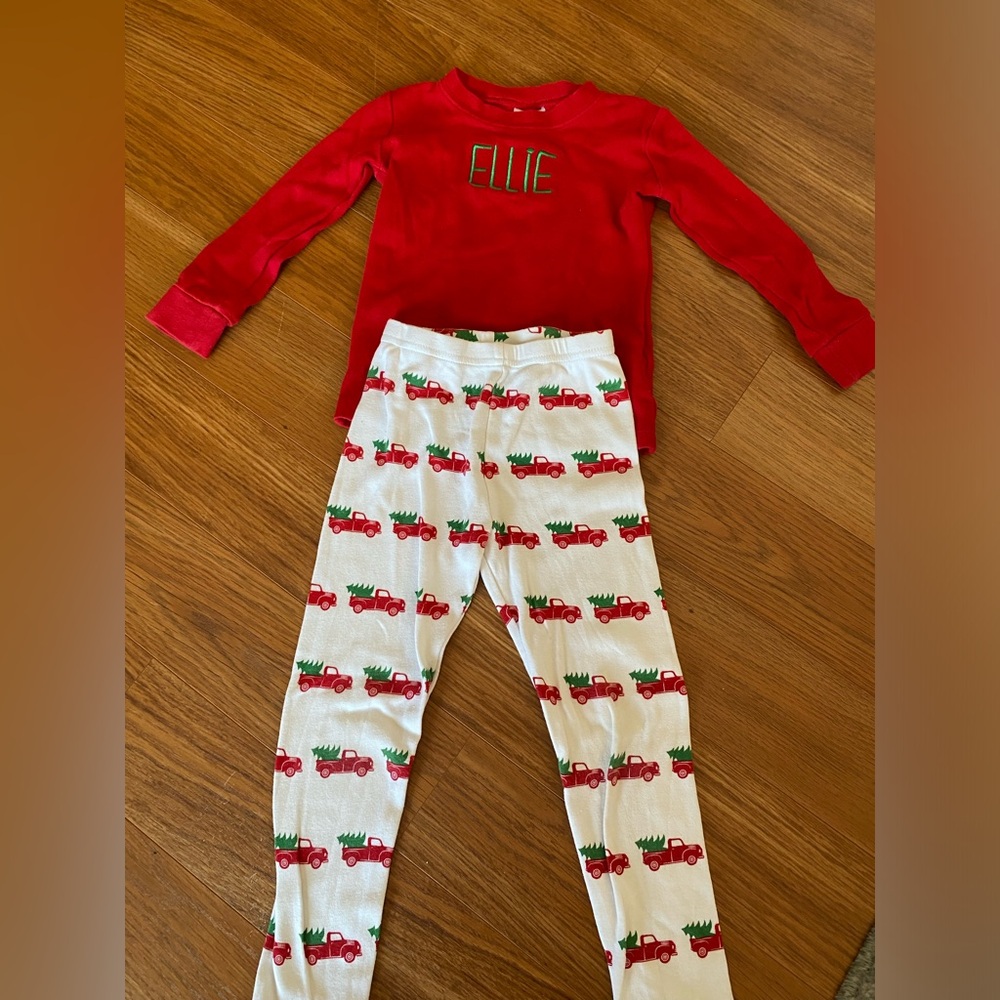Christmas Jammie’s- size 5 “Ellie”